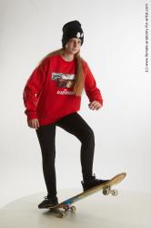 Standing reference poses of Selin